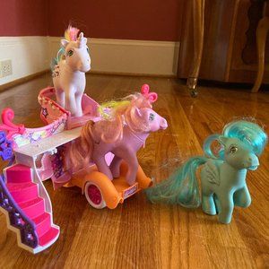 My Little Pony Vintage 1980s Hasbro Toy Bundle